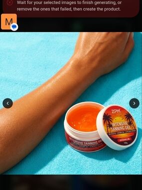 Intensive Tanning Gel — Orange Deep-Glow Gel